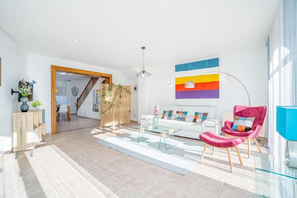 Sm21-Gran Casa De Vacaciones En La Playa, 4 Habitaciones, Climatizada, Piscina, Barbacoa Y Wifi Empuriabrava Ngoại thất bức ảnh
